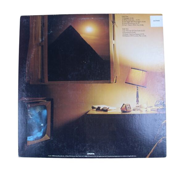 The Alan Parsons Project Pyramid Vinyl Record LP 1978 Arista AL 9525 - Picture 8 of 8